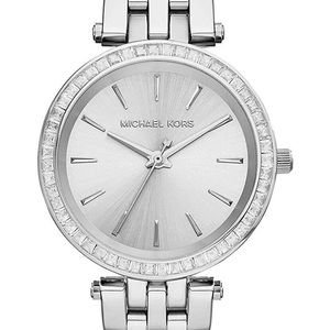 MK Darci Three-Hand Watch with Glitz Accent 33m